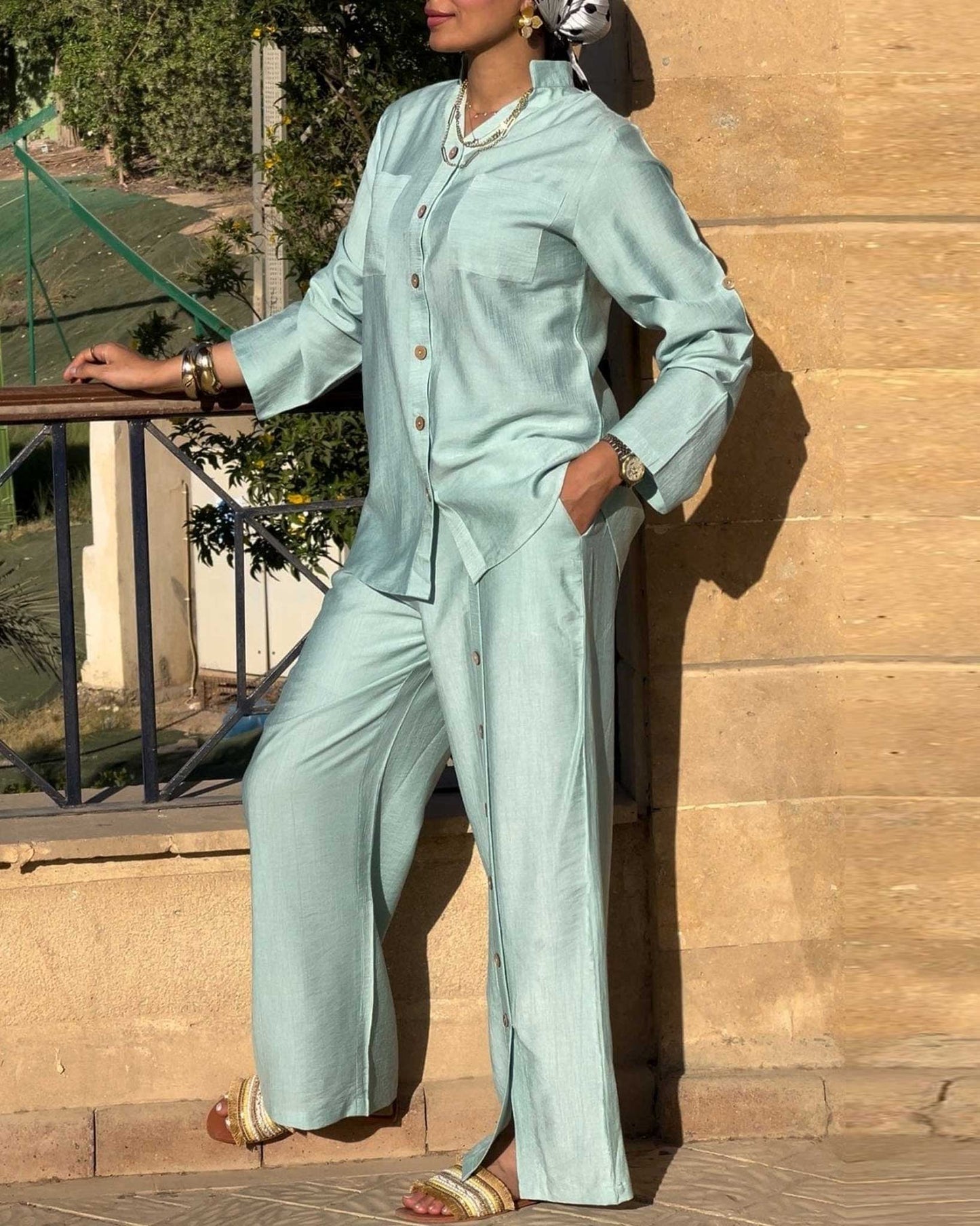 Elegant Summer Co-Ord – Classy & Cool Summer Outfit