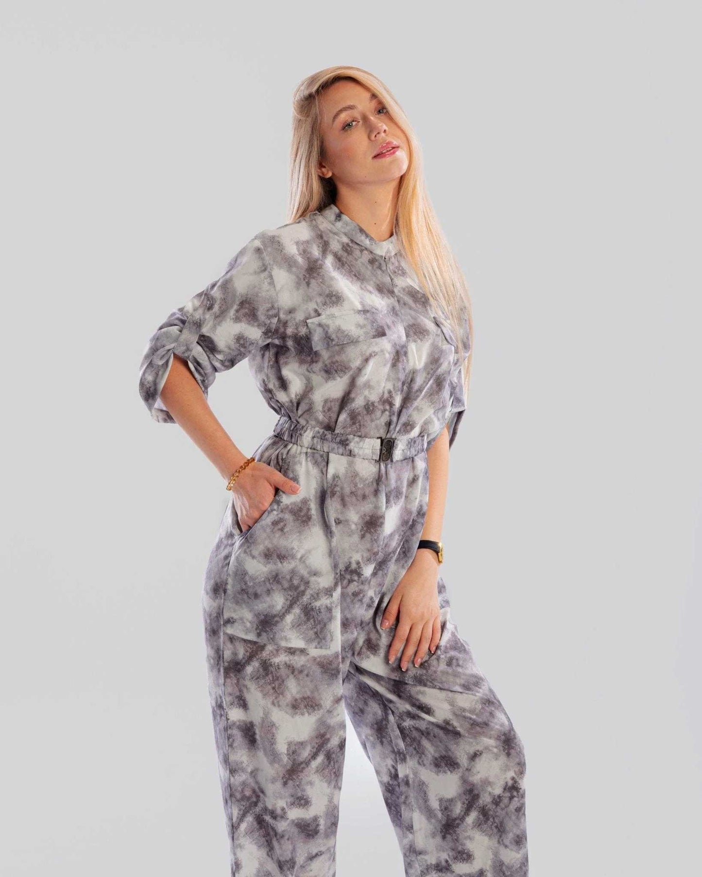 Marble Storm Jumpsuit