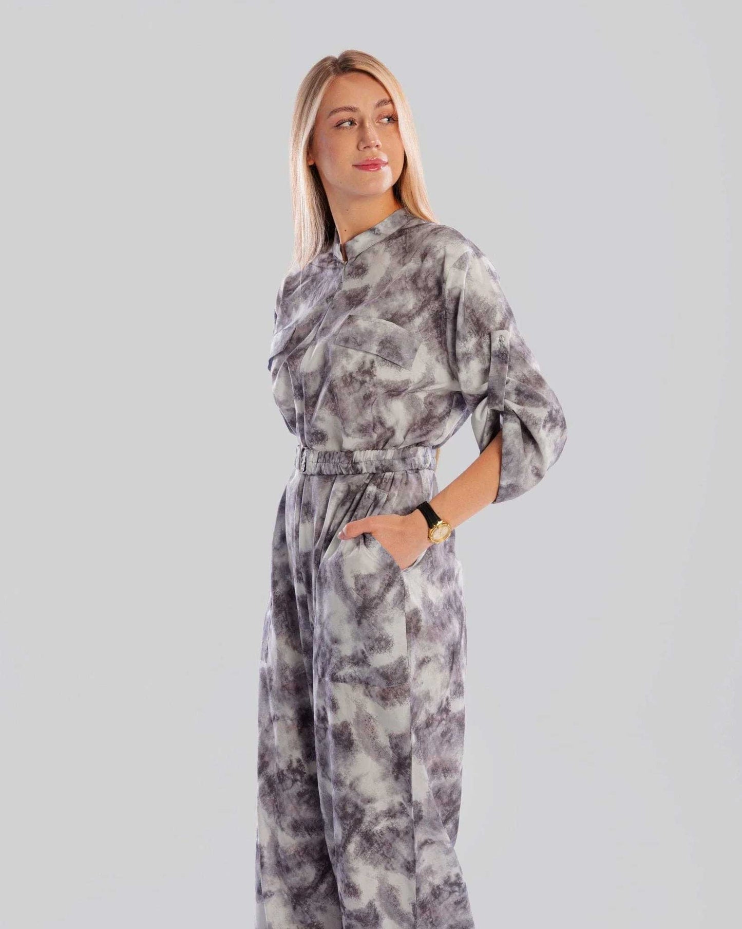 Marble Storm Jumpsuit