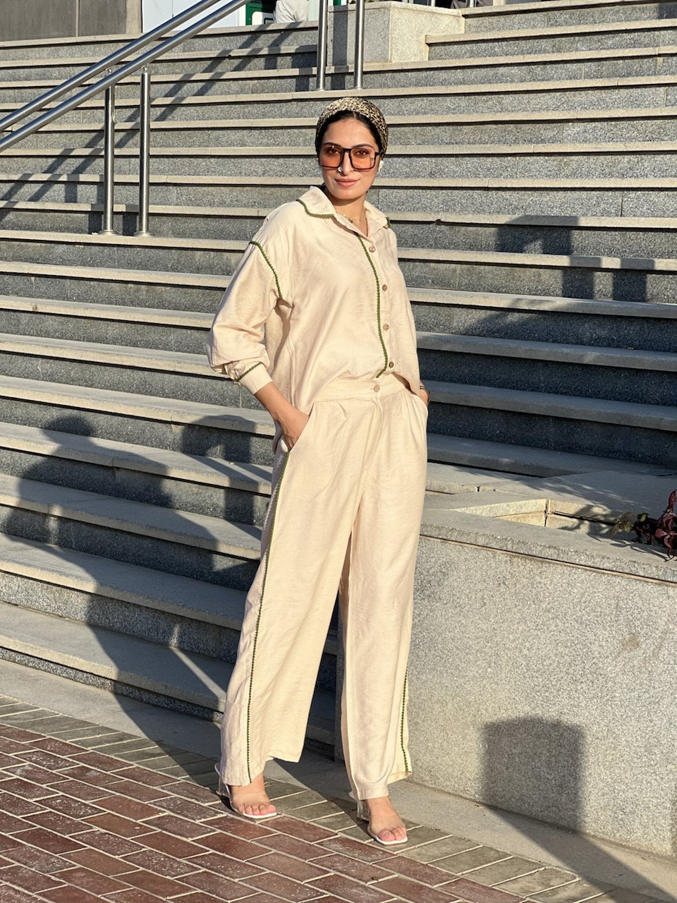 Linen Suit - Elara