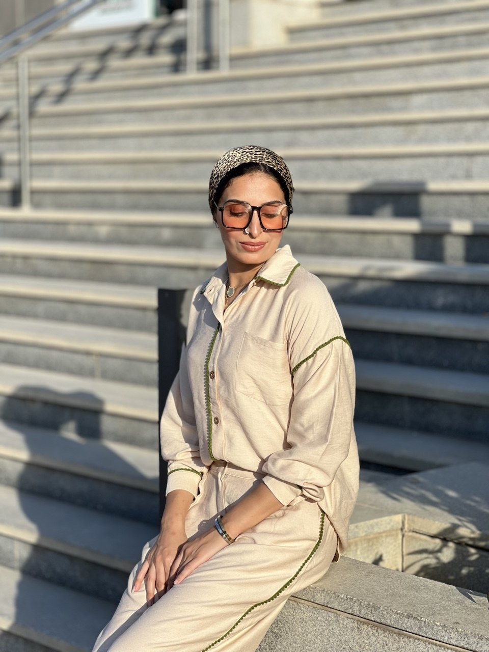 Linen Suit - Elara
