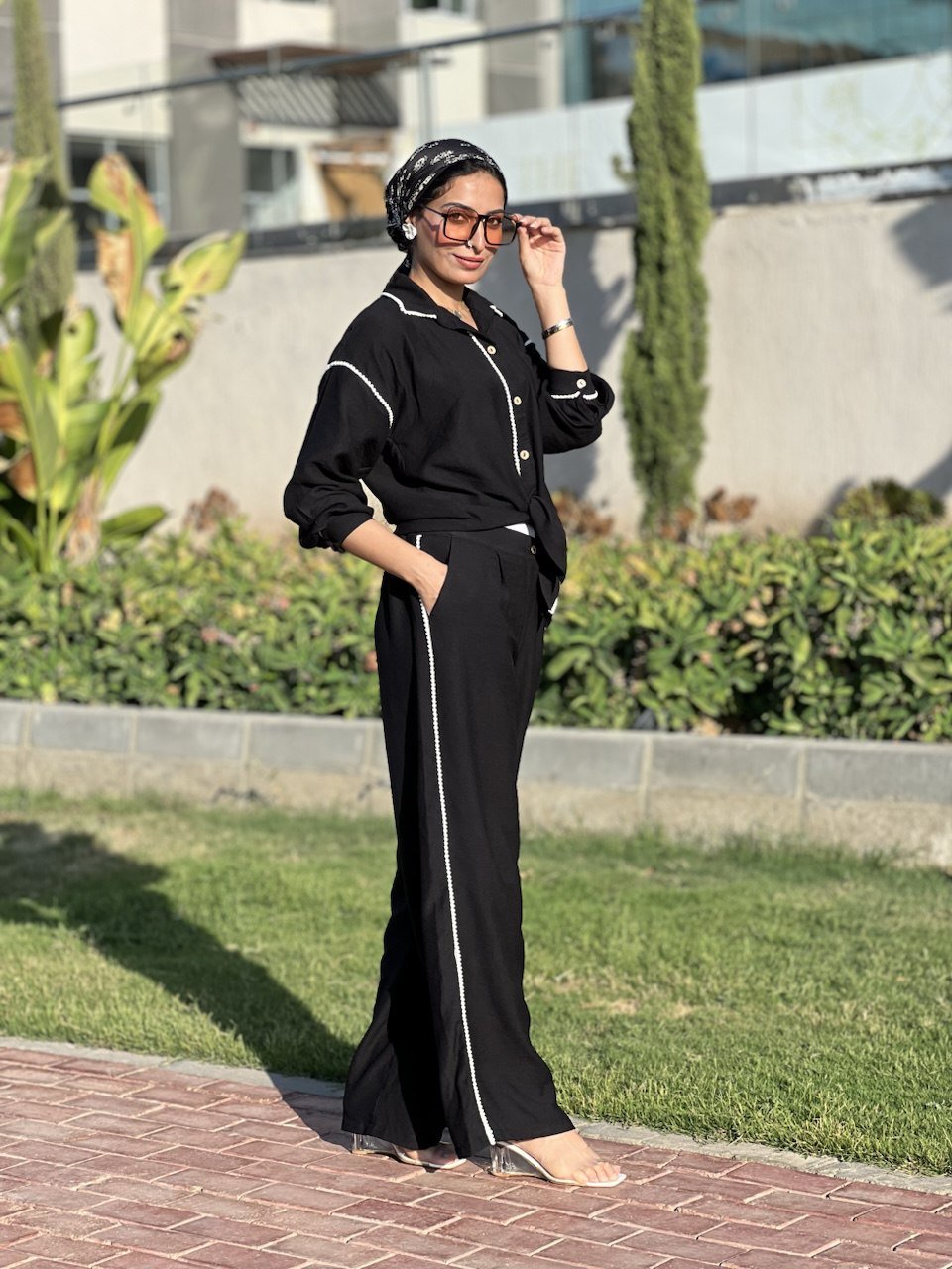 Linen Suit - Elara