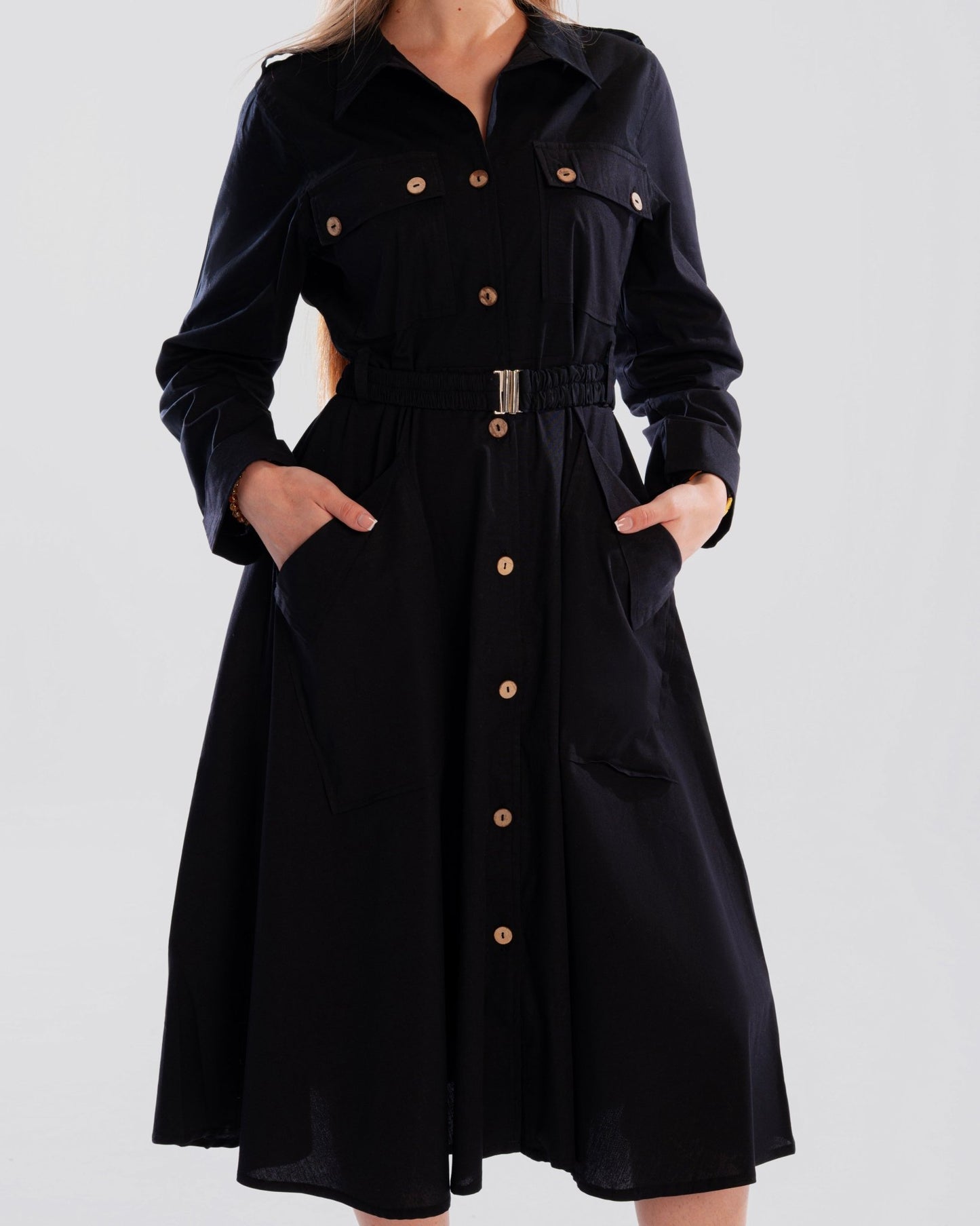 The All - Day Midi dress - Elara