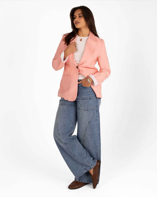 Pink Chic Blazer – Elegant Women’s Blazer for a Trendy Look in Cairo