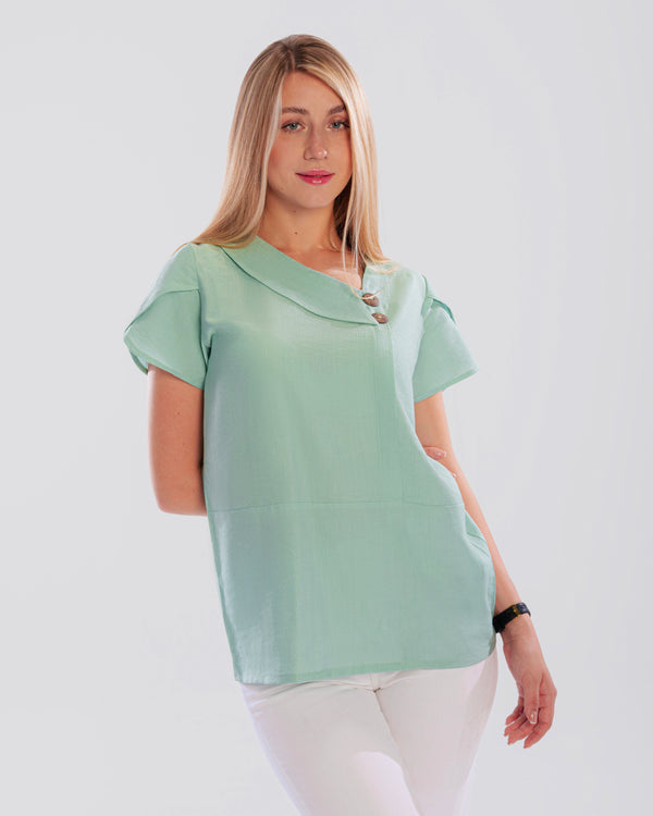 Mint & Milk Blouse