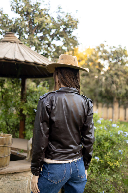 Brown Leather Jacket
