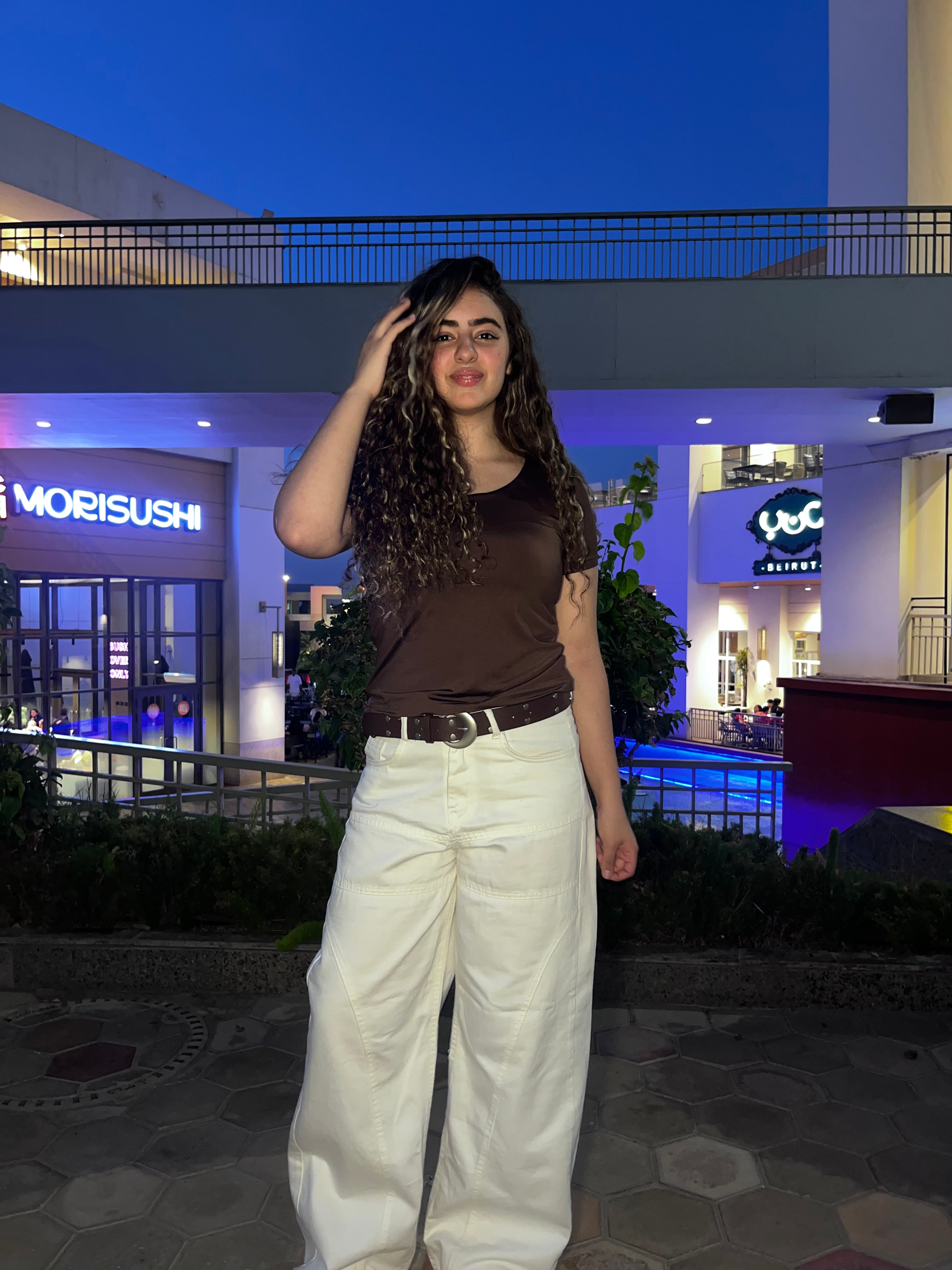 Wide Leg Statement Jeans - White