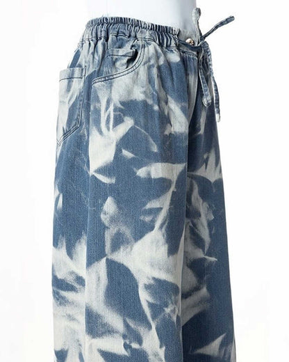 Crumpled skies pants