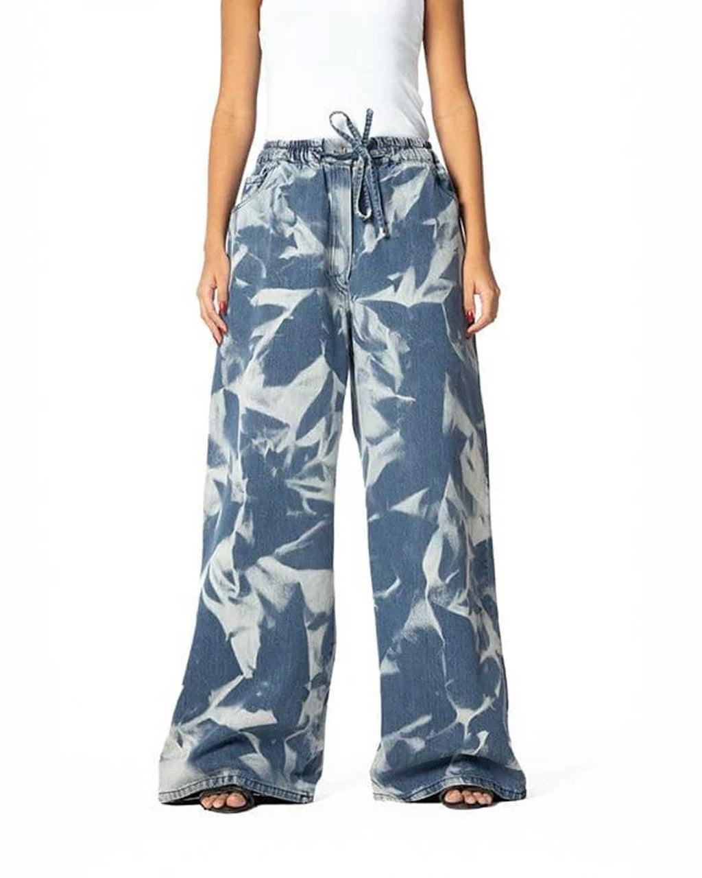 Cloud Wash Denim Pants