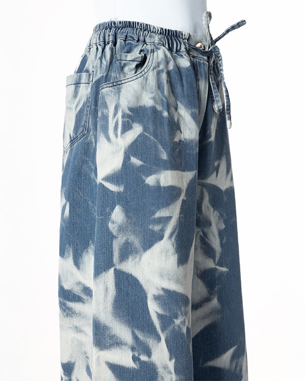Crumpled skies pants