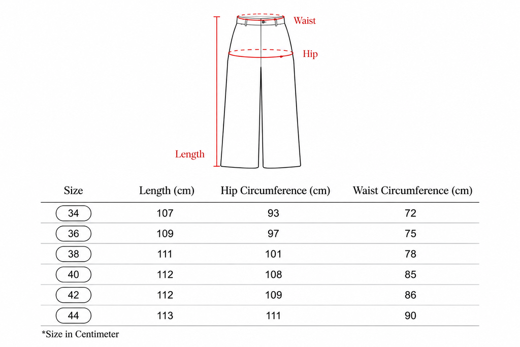 Wide-Leg Seam Denim Jeans - Blue