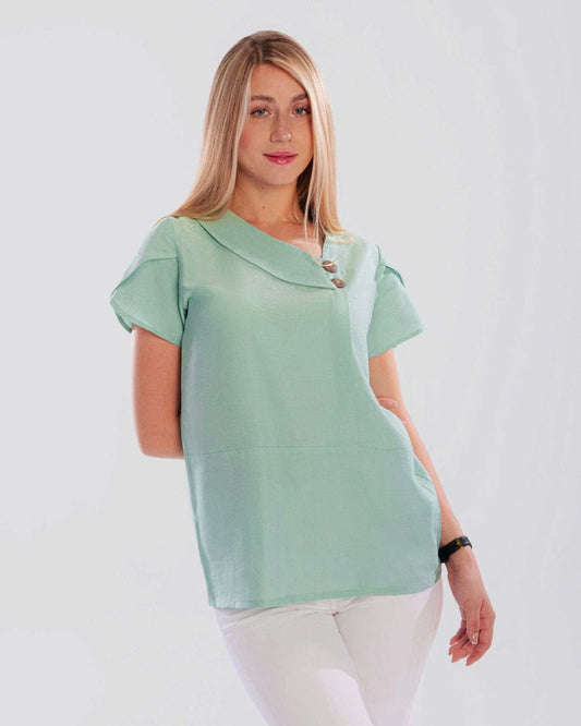 Mint & Milk Blouse