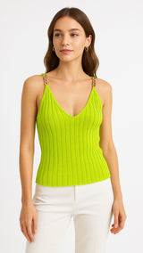 Golden Loop Knit TOP