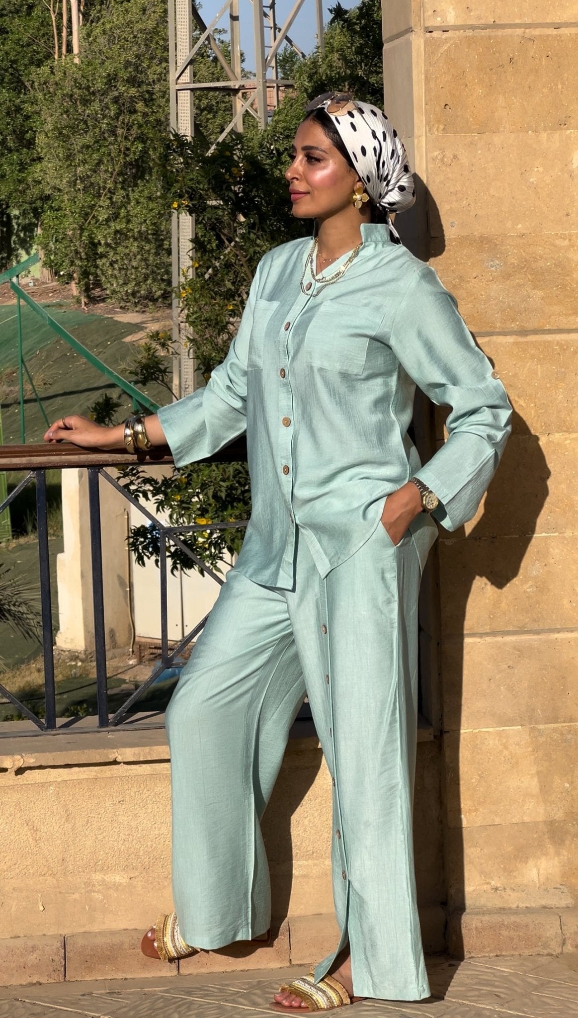 Elegant Summer Co - Ord – Classy & Cool Summer Outfit - Elara