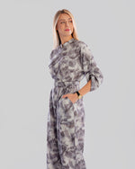 Marble Storm Jumpsuit - Elara