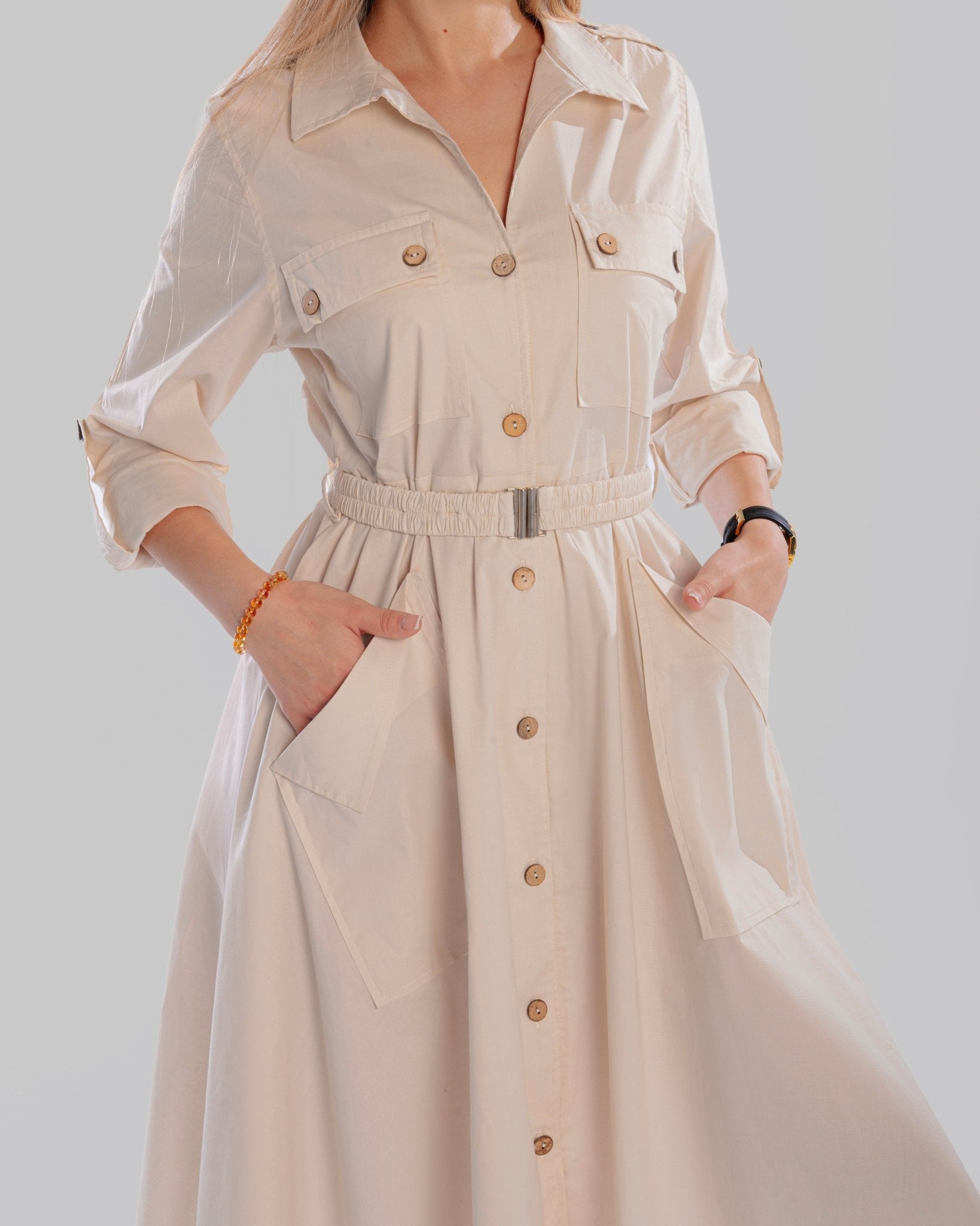 The All - Day Midi dress - Elara